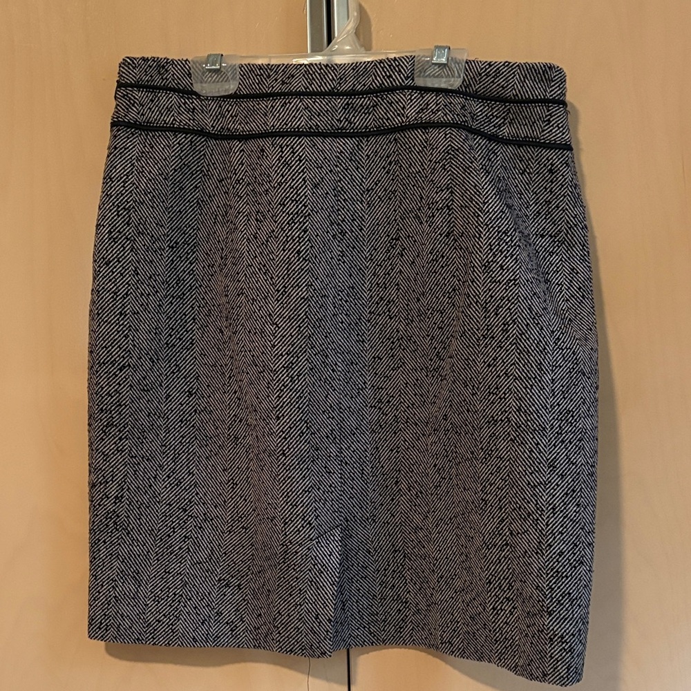 Elegant Black and White Women's Skirt